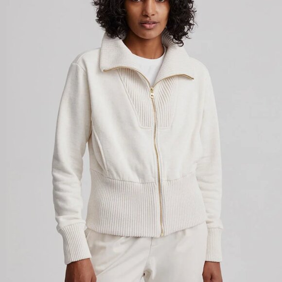 Varley Alisa Zip Through Sweatshirt - Picture 1 of 6